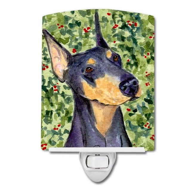 Carolines Treasures SS8812CNL Doberman Ceramic Night Light