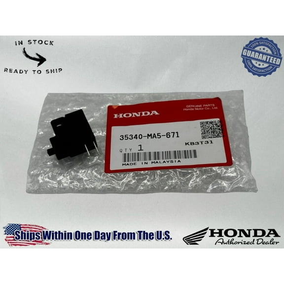 Honda Genuine OEM Authentic Brake Light Stop Switch 35340-MA5-671