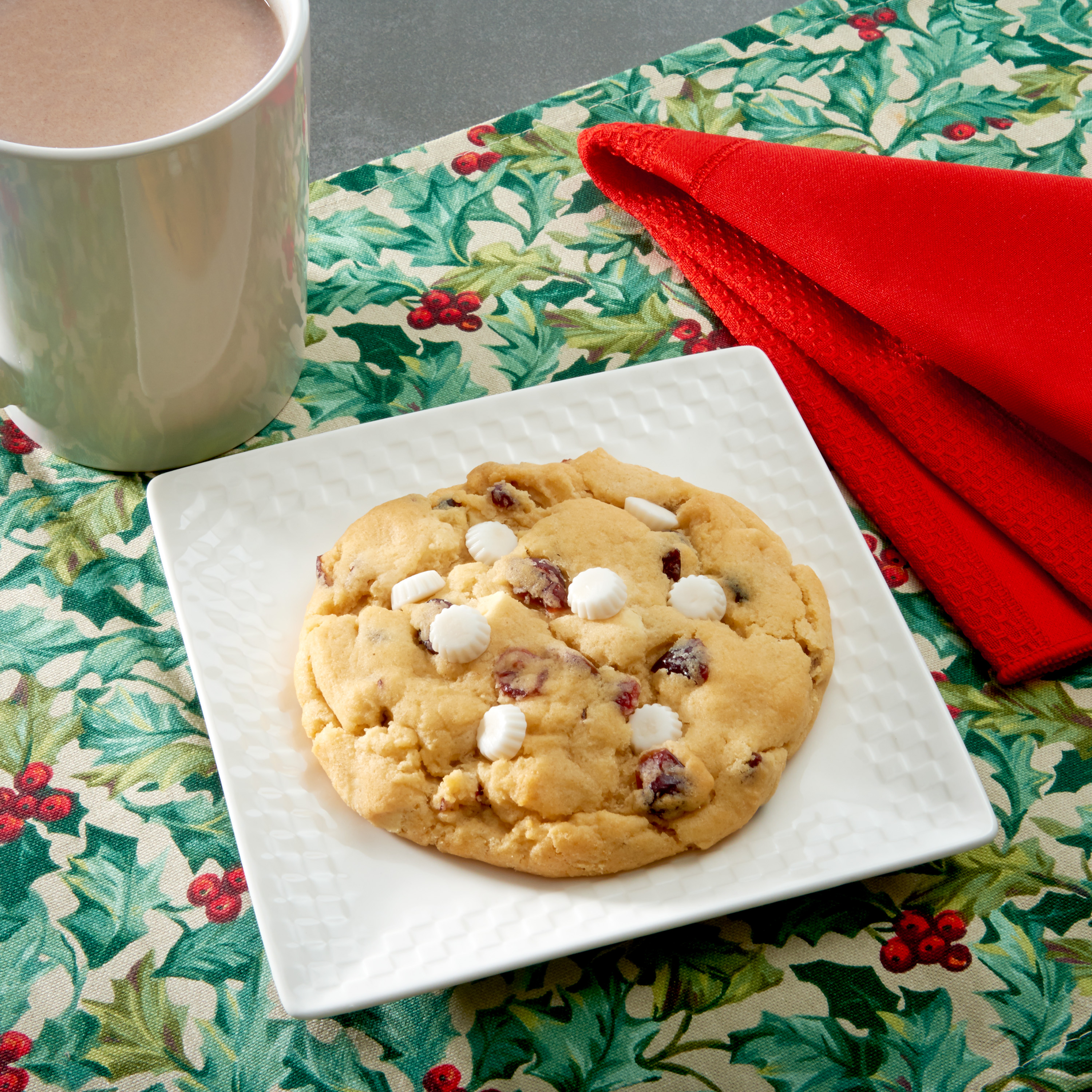 King Krumb Decadent Snowberry Royale and Holly Jolly Toffee Bakery Cookies, 11oz, 2 Count, Baked, Ready to Eat