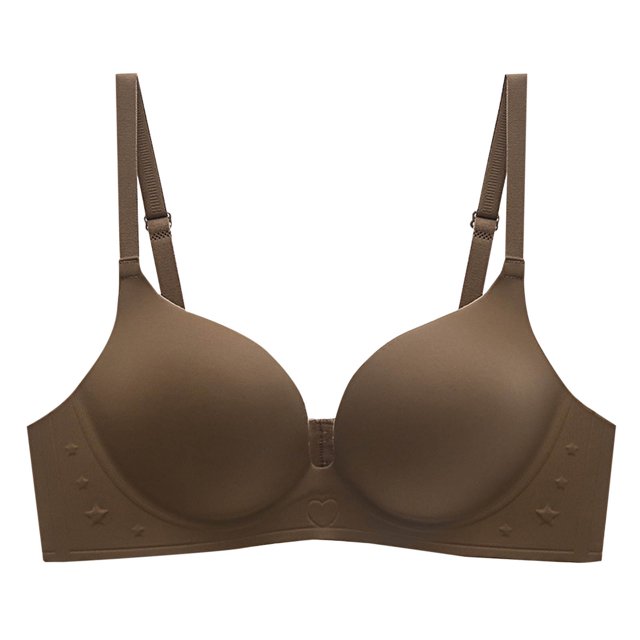 Plebaso Women's Wireless Push up Bras Seamless Soft Support Everyday Bras Ladies Full Coverage Bralettes