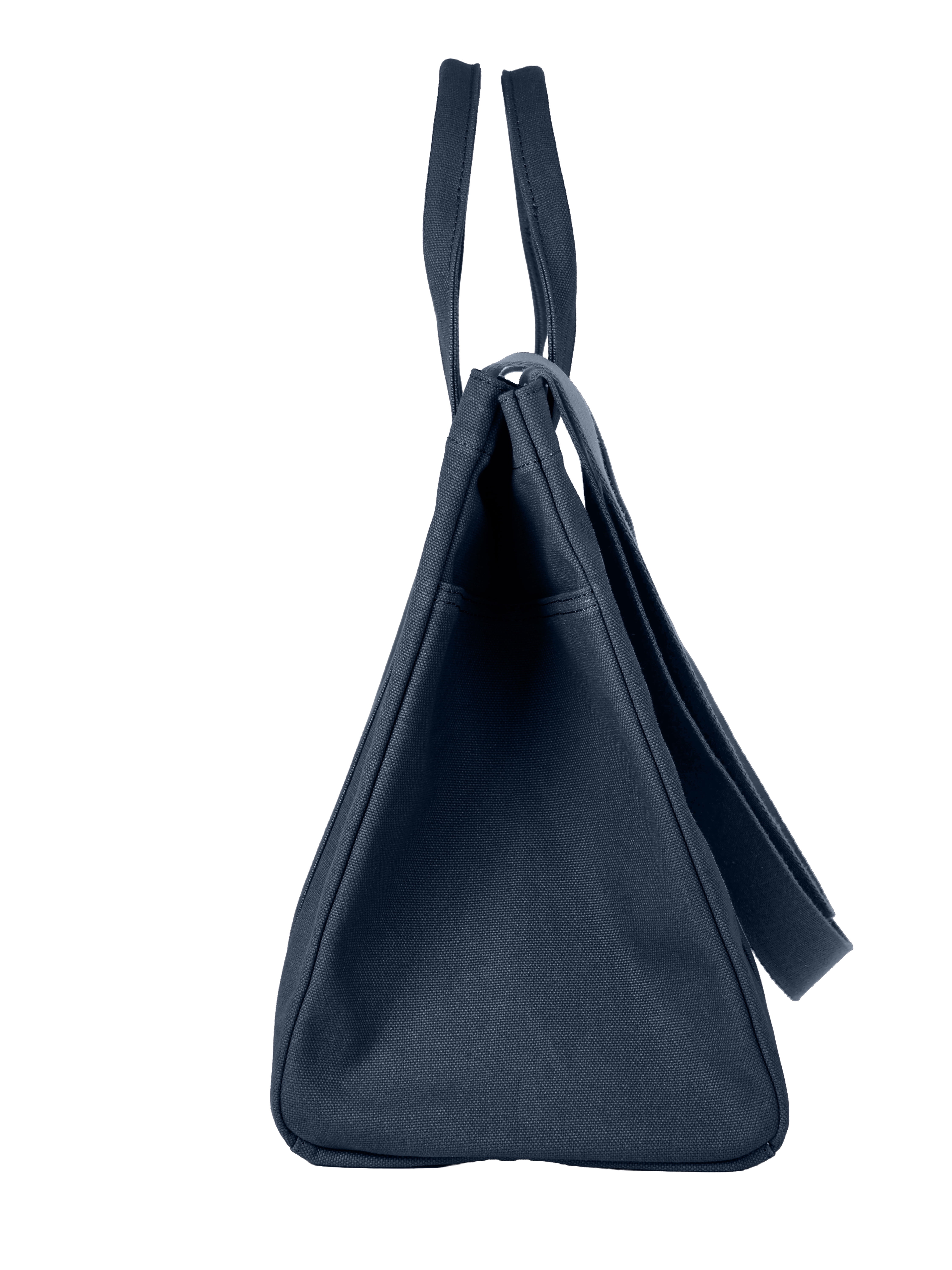 Free Assembly Unisex Cotton Canvas Tote Bag, Navy