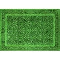 thumbnail image 1 of Ahgly Company Indoor Rectangle Persian Green Traditional Area Rugs, 4' x 6', 1 of 1