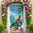 thumbnail image 6 of Colorful Theme Welcome Party Banner Tropical Beach Theme Turtle Design Pineapple Cocktail, 6 of 8
