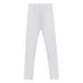 thumbnail image 6 of Miutii Kids Girls Yoga Dance Leggings Pants Compression Trousers Workout Fitness Athletic Sports Active Tights White 10, 6 of 7