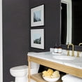 thumbnail image 3 of RunMin Grocery Store 17.71" x 118" Black Silk Wallpaper Peel and Stick Embossed Self Adhesive Black Contact Paper Removable Kitchen Vinyl Textured Wall Paper Cabinet Furniture Shelf Liner, 3 of 16