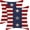 4th of July 4, variant on 4th of July Patriotic Pillow Covers 12x20 Inch Set of 2, American Flag Decorative Throw Pillowcase Independence Day Stars and Stripes Outdoor Cushion Cover for Sofa Couch Living Room Bed Decor