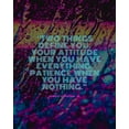 thumbnail image 2 of ArtsyQuotes 15x18 Black Ornate Wood Framed with Double Matting Museum Art Print Titled - Horace Crenshaw, Jr. Quote: Two Things, 2 of 4