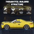 thumbnail image 4 of Set de construcción Toy IBLOTIME de auto muscle 1:24, 336 piezas, 4 of 6