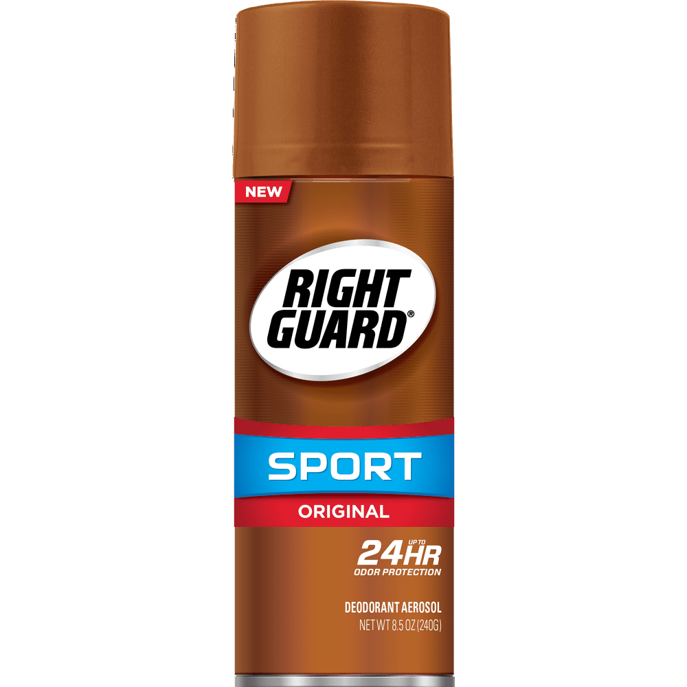 Right Guard Sport Deodorant Aerosol Spray, Original, 8.5 Ounce