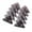 Noir, variante sur S SERENABLE 10 Pcs 1 Taille Petits Pinces à Classeur Pinces à Dossiers Colorées pour Bureau