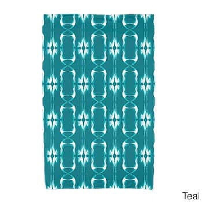 Simply Daisy 30" x 60" Summer Picnic Geometric Print Beach Towel