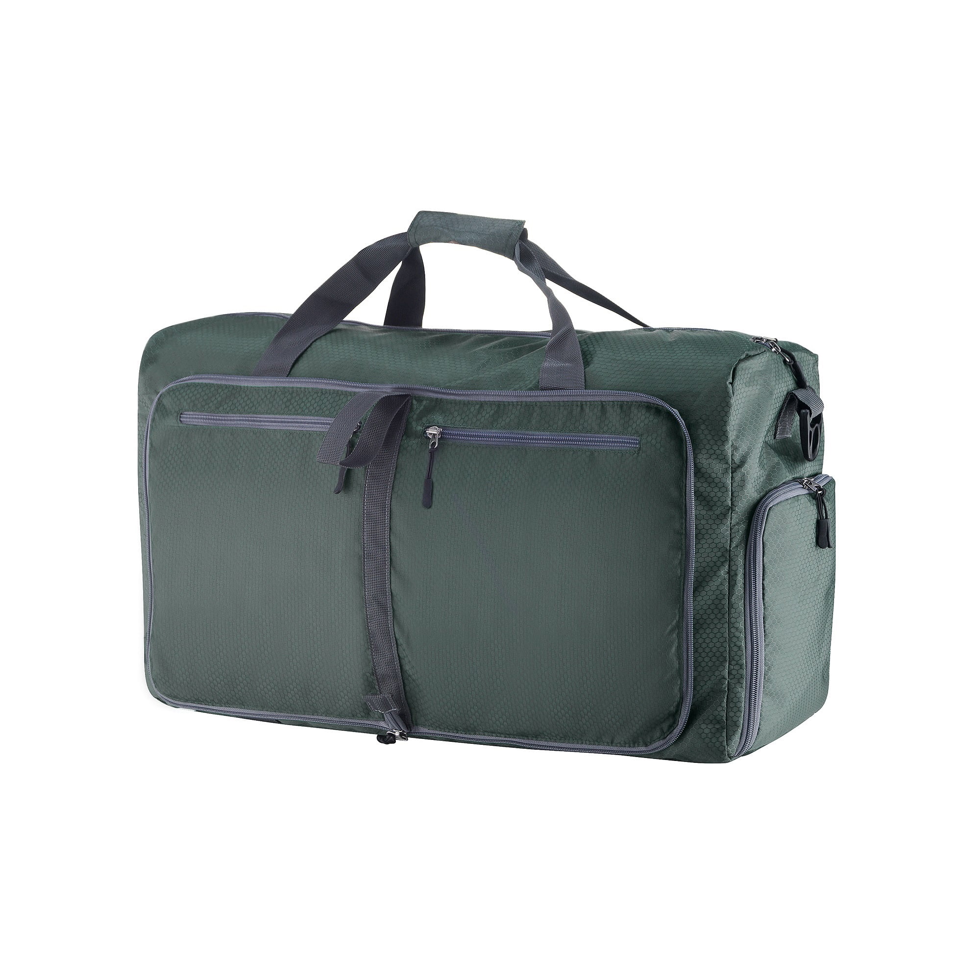 Duffle Gym Bag Luggage Tote for Overnight / Weekend Trips Includes