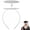 Clear 1pc, variant on Graduation Cap Headband Secures Your Grad Cap Upgrade Insert Hairstyle Hat Accessories Hairband for Graduates Gift