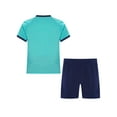 thumbnail image 2 of Jowowha Kids Boys Football Uniform Soccer Jersey Sport Athletic Shirts Undershirt with Drawstring Sky Blue M, 2 of 7