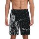 thumbnail image 1 of Balery New York City1 Pantalones cortos de pijama de punto de algodón para hombre con cinturilla y bolsillos-XX-Large, 1 of 6
