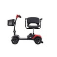 thumbnail image 4 of 4 Wheel Mobility Scooter ,Outdoor Mobility Scooters for Senior, Motorized Electric Medical Carts for Adults, With Anti-Tip Wheels,Max Forwarding Speed8km/h, 265 lbs,Sliding Swivel Seat, 4 of 13