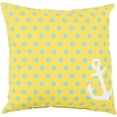 thumbnail image 3 of Surya Polka Dot Anchor Outdoor Pillow, 3 of 6