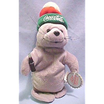 coca cola seal plush