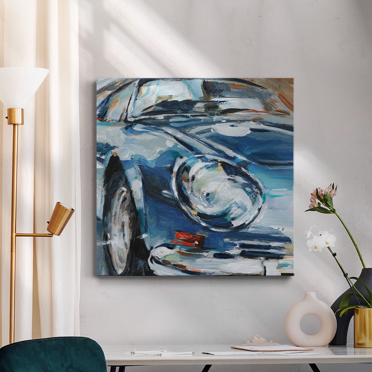 Wexford Home Sportscar Collection II-Premium Gallery Wrapped Canvas, 40" x 40" - Ready to Hang