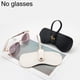 thumbnail image 4 of TQEHS Estuche portátil para gafas, estuche de cuero suave para mujer, estuche para gafas de sol de moda, estuche para gafas, estuche para gafas de sol, caja de accesorios Q9W6, 4 of 6