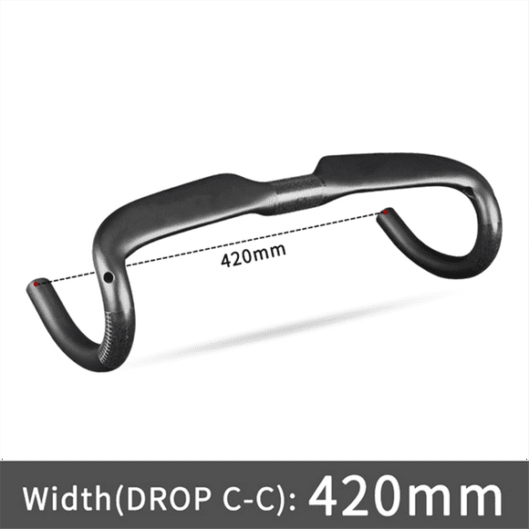 Carbon Road Bike Handlebars Road Carbon Handlebar Ultra Light Gravel Road Bike Handlebar for Carbon Bike