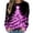 Blue, variant on Feancey Holiday Tunic Tops for Women Fall Trendy Christmas Tree Print Plus Size T-Shirts Dressy Casual Long Sleeve Crewneck Pullover Sweatshirt Blue L