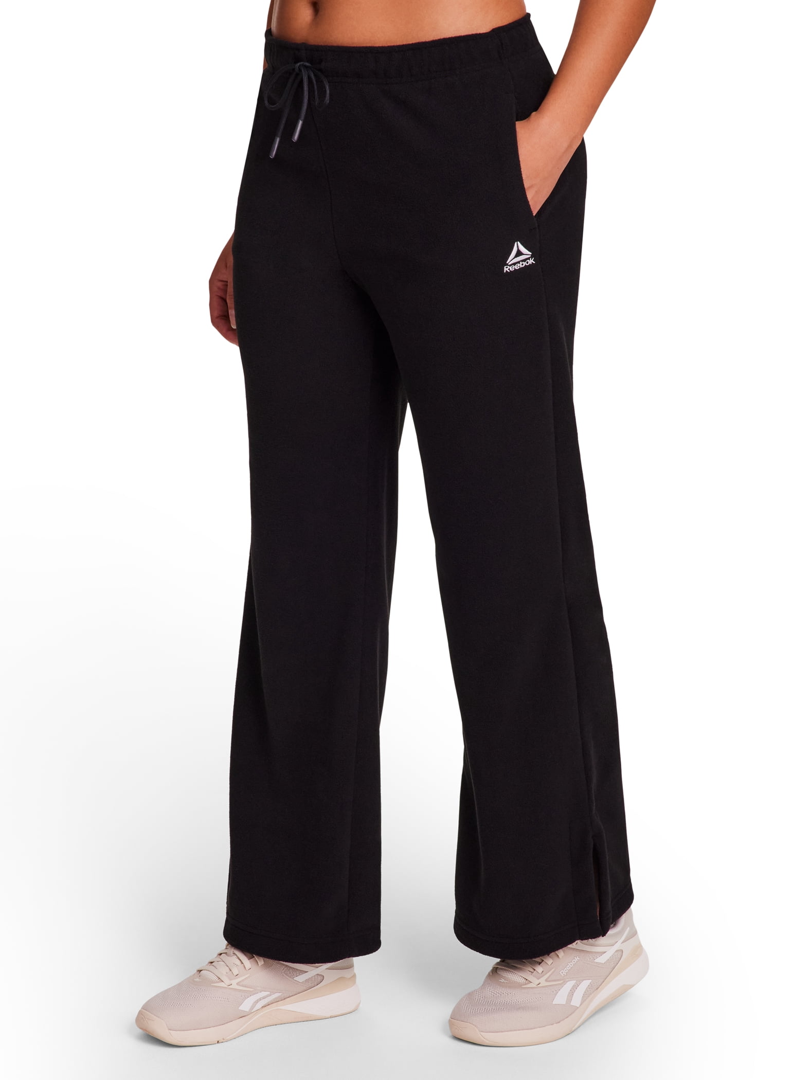 Reebok Women's and Women's Plus Reflection Cozy Wide Leg Pant, Sizes XS-4X