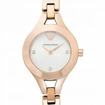 Emporio Armani Quartz Silver Dial Stainless Steel Ladies Watch AR7362