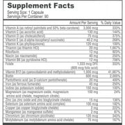 BariatricPal Multivitamin ONE 1 per Day! Bariatric Multivitamin Capsule with 45mg Iron (90 Count)