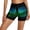 Green, variant on Swim Shorts for Women Printed High Waist Swimsuit Bottom Loose Fit Sports Yoga Swim Bottoms Black L