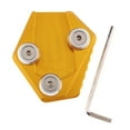 thumbnail image 2 of jinwen Motorcycle Kickstand Stand Extension Pad Support Fits for Grom125 MSX125 2014 Golden, 2 of 7