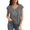 1-Dark Gray, variant on Women's Healing Affirmation V-Neck Tank - "Christ Does" Inspirational Quote Top, Sleeveless Graphic Tee for Everyday Wear