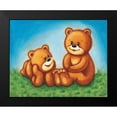 thumbnail image 2 of Daria 14x12 Black Modern Framed Museum Art Print Titled - Teddy Bears I, 2 of 5