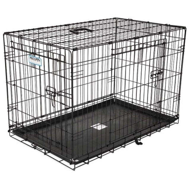 Precision Pet ProValu Cage à Chien Double Porte Intérieure et Extérieure