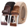 thumbnail image 1 of Cinturón Belt BULLIANT para hombre, paquete de 2, elástico y trenzado, 1 of 8