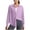 Purple Tops, variant on Htigea Women's Button Down Shirts UPF 50  Long Sleeve Lightweight Quick Dry Summer Beach Cover Up Tops Purple S