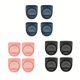 thumbnail image 3 of KDJ 4Pcs Silicone Replacement Stopper for 19/24/32/40 oz Water Bottles, Leak-Proof Anti-Spill Lid, Compatible with for Tritan Plastic Bottles, Black/Pink/Grey, 3 of 10