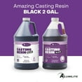 thumbnail image 2 of Resina de colada Alumilite Amazing Black 7.6 L (3.8 L Parte A + 3.8 L Parte B), 2 of 6