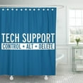 thumbnail image 1 of ABPHQTO Programación Soporte técnico Funny Designer Geek Internet Retro Computadora Cortina de ducha 160x180 cm, 1 of 1