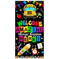 thumbnail image 2 of Colorful Design Welcome Banner Polyester Material School Decor for Classroom Decoration Educational Events Kids, 2 of 8
