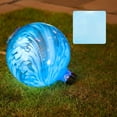 thumbnail image 5 of MUMTOP Gazing Ball Solar Glass Gazing Ball for Garden Decor Blue, 5 of 7