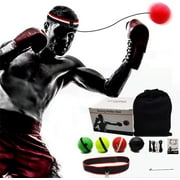 Boxing Reflex Ball Set, 4 Difficulty Levels Puching Ball with Headband, Boxing Gear for Kids and Adults