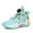 White Moonlight -1, variant on Youth Lightweight Basketball Shoes, High-Top Sneakers for Boy Comfort Trainers (Little Kid/Big Kid)