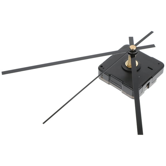 Clock Mechanism Battery Operated Hands Wall Digital Repair Kit Silent Movement Work Black