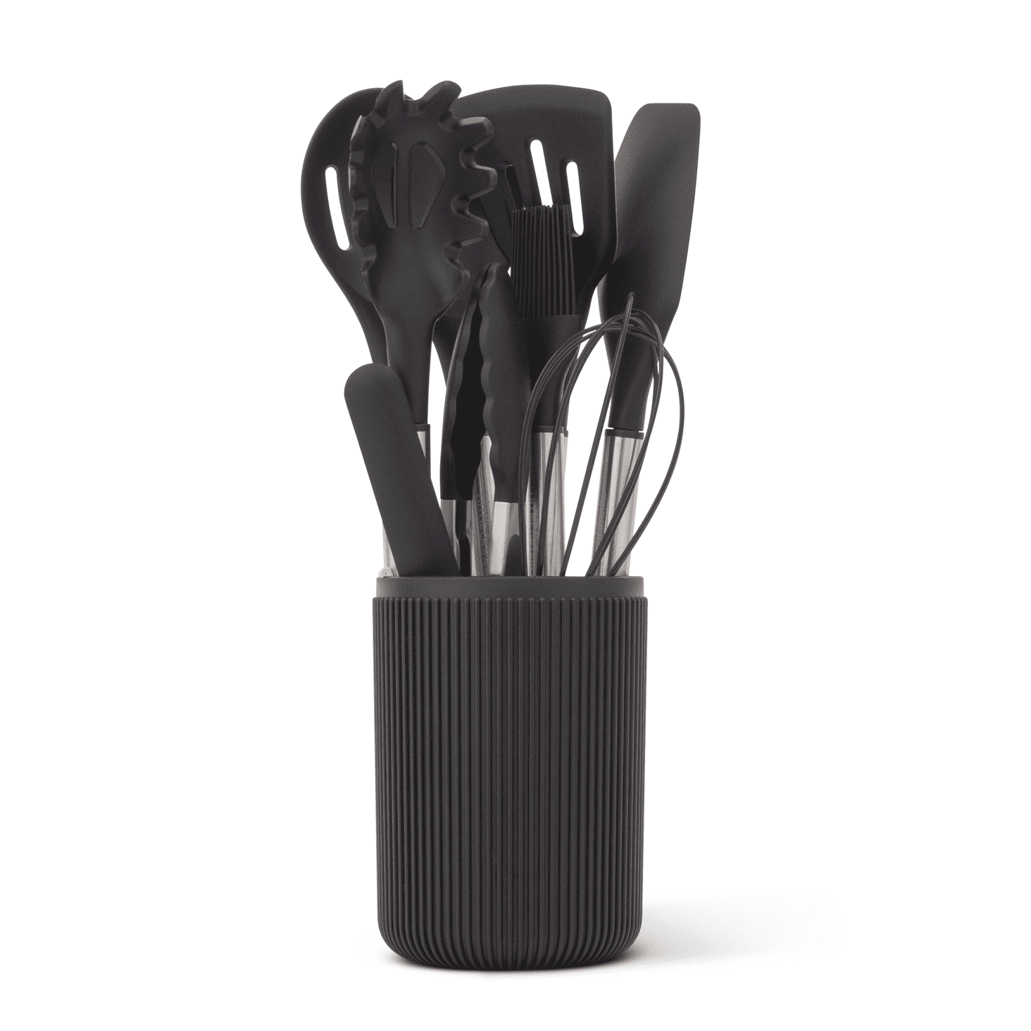 Thyme & Table 10 Piece Silicone Gadget Set -Black