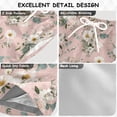 thumbnail image 4 of Kids' Beach Pants Comfortable Swim Trunks Small White and Pink Flowers Shorts for Pool Vacation and Lounge Wear 4T, 4 of 8