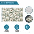 thumbnail image 5 of Spring Waterclor Blooming Floral Placemats Set of 6,Wipeable Washable Table Mats for Dining Tables, Garden Natural Flower Art Place Mats for Kitchen Event Party Tabletop Decor, 5 of 9