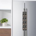 thumbnail image 3 of NETILGEN Boho Floral Black Refrigerator Door Handle Covers Pack of 2, Kitchen Appliance Armrest Decoration Mat Non-Slip for Fridge Dishwashers Microwave Home Kitchen Indoor Decor, 3 of 5