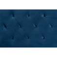 thumbnail image 3 of Baxton Studio Felix Modern and Contemporary Navy Blue Velvet Fabric Upholstered Full Size Headboard,Wholesale Interiors, 3 of 7