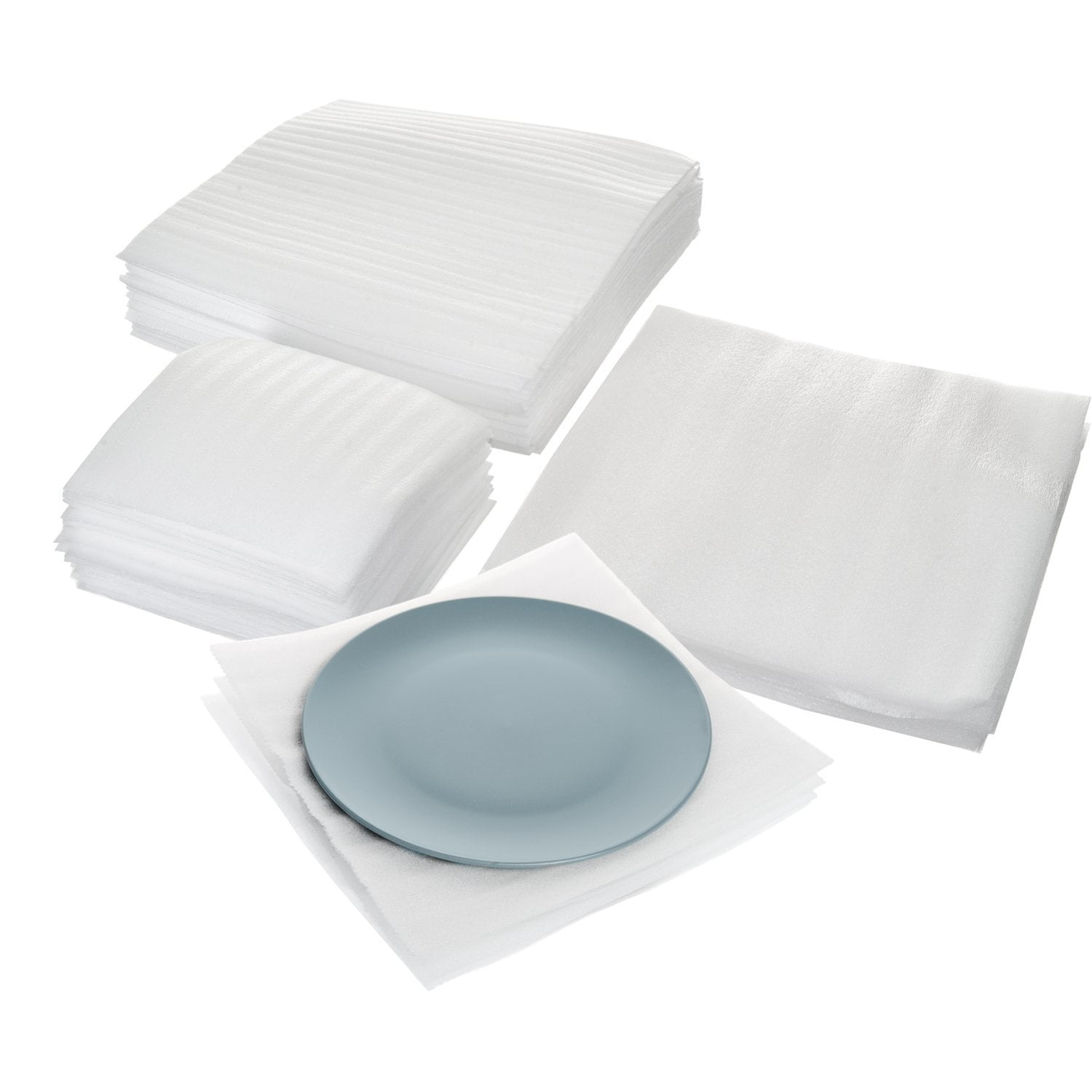 Cushion Foam Sheet and Pouch Variety Bundle Pack (60 Pack), Packing